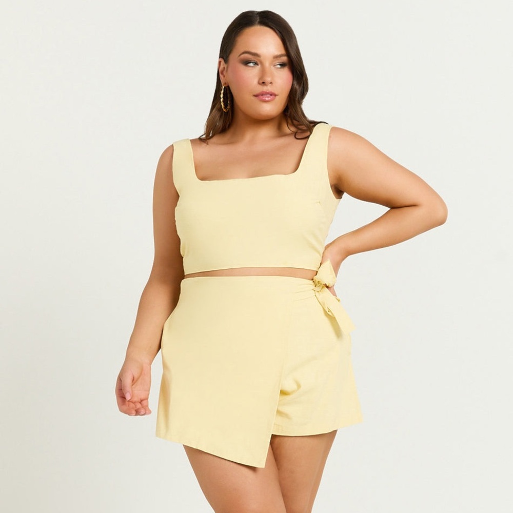 Showpo POLINA TWO PIECE SET Yellow Two-Piece Set